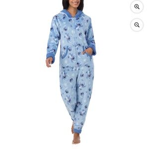 Stitch Hooded Onesie with ears